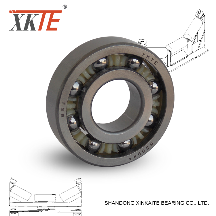 แบบเปิด Polyamide Cage Bearing 6307 TN / KA C3