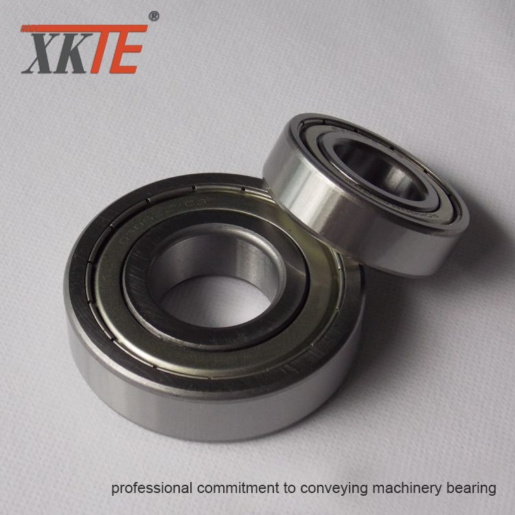 สายพานลำเลียง Idler Parts Iron Shielded Bearing 6204 ZZ